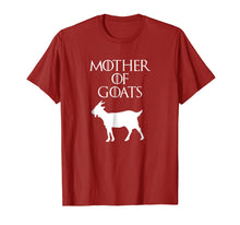 Load image into Gallery viewer, Cute &amp; Unique White Mother of Goats T-shirt E010427
