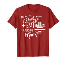 Load image into Gallery viewer, My Favorite AMR EMT calls me mom for Women Mother ER T Shirt
