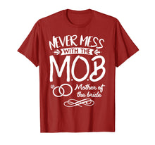 Load image into Gallery viewer, Mother Of The Bride Shirt Wedding Party MOB Mom T-Shirt
