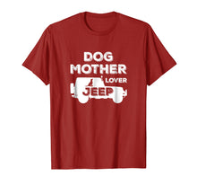 Load image into Gallery viewer, Dog Mother Jeeps Lover Retro Vintage Distressed Shirt
