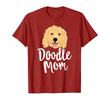Load image into Gallery viewer, Doodle Mom T-Shirt Women Goldendoodle Dog Puppy Mother
