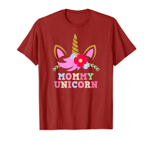 Load image into Gallery viewer, Mommy Unicorn Shirt Cool Mom Mothers Day Gift for Mother Tee
