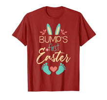 Load image into Gallery viewer, Bump's first Easter new baby mother pregnant happiness t-sh
