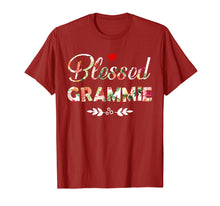 Load image into Gallery viewer, Blessed Grammie Tshirt Grandmother Women Mother Gifts
