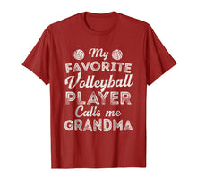 Load image into Gallery viewer, My Favorite Volleyball Player Calls Me Grandma Shirt Mother
