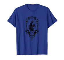 Load image into Gallery viewer, Virgin Mary Shirt Rosary tshirt Mother of Jesus tee

