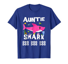 Load image into Gallery viewer, Auntie Shark T Shirt Mother Grandma Mother's Day Christmas
