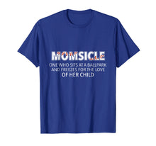 Load image into Gallery viewer, Momsicle Shirt Baseball Softball Mother Apparel
