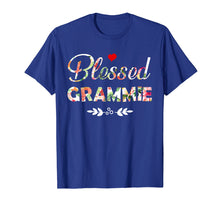 Load image into Gallery viewer, Blessed Grammie Tshirt Grandmother Women Mother Gifts
