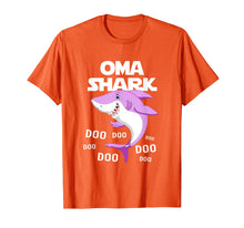Load image into Gallery viewer, Oma Shark T-Shirt Mother Grandma Halloween Christmas
