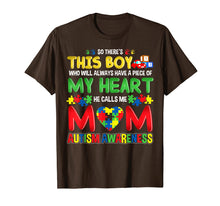 Load image into Gallery viewer, Mom Autism Awareness T-Shirt Mother of Boys Gift
