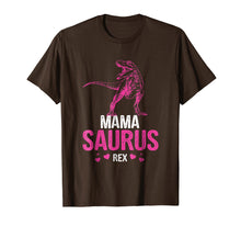 Load image into Gallery viewer, Mother's Day Mother Gift Mama Saurus Rex MamaSaurus TShirt
