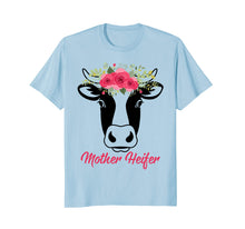 Load image into Gallery viewer, Mother Heifer Floral T-shirt Mother's Day Gift For Women
