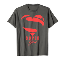 Load image into Gallery viewer, Super Girl Superhero T Shirt Gift Mother Father Day
