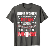 Load image into Gallery viewer, Baseball Mom T Shirt, Favorite Baseball Player Mother Gift
