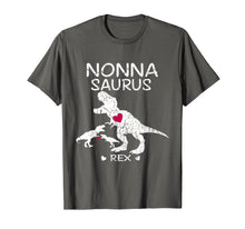 Load image into Gallery viewer, Nonna Saurus T Rex Dinosaur T Shirt Mother Day Gift
