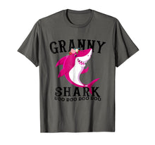 Load image into Gallery viewer, Granny Shark T Shirt Mother Grandma Halloween Christmas
