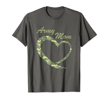 Load image into Gallery viewer, Proud Army Mom Shirt Gift Military Mother Camouflage Apparel
