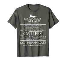 Load image into Gallery viewer, Catleesi Mother Of Cats Funny Cat Lovers Tshirt
