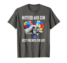 Load image into Gallery viewer, Mother and Son Best Friends For Life Funny Autism Mom Shirt
