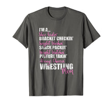 Load image into Gallery viewer, I Am A Wrestling Mom Sport Mommy Mother Distressed T-Shirt
