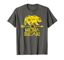 Load image into Gallery viewer, Mema Bear Sunflower T-Shirt Sunflower Mother Father Tee
