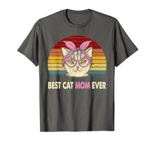 Load image into Gallery viewer, Vintage Best Cat Mom Ever T-Shirt Cat Mama Mother Gift Women
