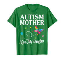 Load image into Gallery viewer, Butterfly Autism Mother I Love My Daughter Awareness Shirt
