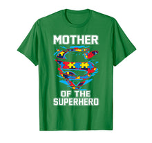 Load image into Gallery viewer, Super Mother Tshirt Autism Awareness Gift Mother Superhero
