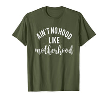 Load image into Gallery viewer, Ain't No Hood Like Motherhood TShirt Gift For Mom, Mother
