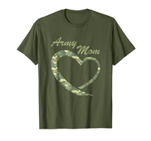Load image into Gallery viewer, Proud Army Mom Shirt Gift Military Mother Camouflage Apparel
