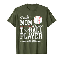 Load image into Gallery viewer, T-Ball Mom Shirts Mother Shirts Proud Mom Of T-Ball Player
