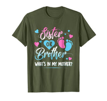 Load image into Gallery viewer, Sister Or Brother Whats In My Mother Kid Shirt Funny
