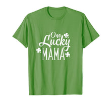 Load image into Gallery viewer, One Lucky Mama Clover Women Shirt St Patricks Day Mom Mother
