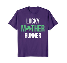 Load image into Gallery viewer, St. Patrick's Day Running T-shirt - Lucky Mother Runner
