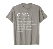 Load image into Gallery viewer, G-Ma Definition Grandma Mother Day Gifts Women T-Shirt
