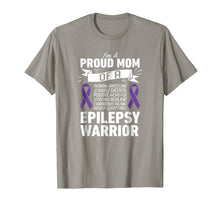 Load image into Gallery viewer, I'm A Proud Mom of A Epilepsy Warrior Shirt for Women Mother
