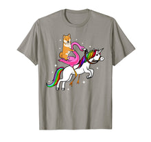 Load image into Gallery viewer, Cute Shiba Inu Riding Flamingo Unicorn Mother Day Shirt

