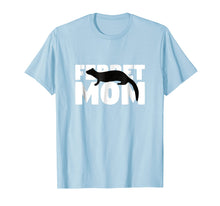 Load image into Gallery viewer, Ferret Mom T-Shirt Ferret Lover Gift for Mother Animal Tee
