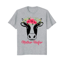 Load image into Gallery viewer, Mother Heifer Floral T-shirt Mother's Day Gift For Women
