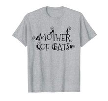 Load image into Gallery viewer, Mother of Cats. Cute Kittens T-shirt for Cat Lovers
