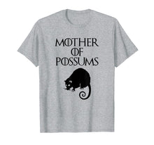 Load image into Gallery viewer, Cute &amp; Unique Black Mother of Possums T-shirt E010388
