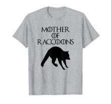 Load image into Gallery viewer, Cute &amp; Unique Black Mother of Raccoons T-shirt E010496

