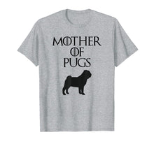 Load image into Gallery viewer, Cute &amp; Unique Black Mother of Pugs T-shirt E010732
